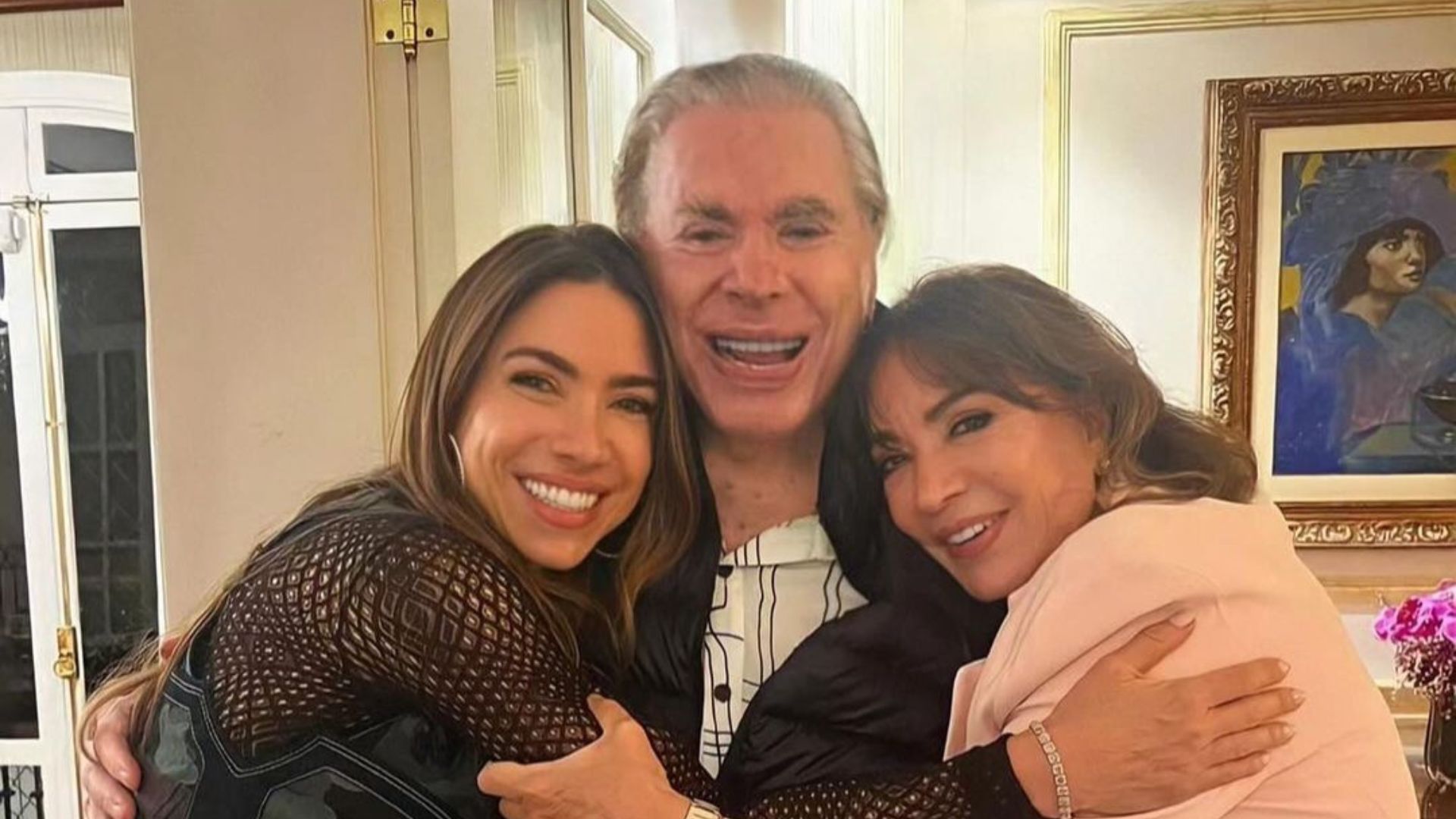 Família posando para foto