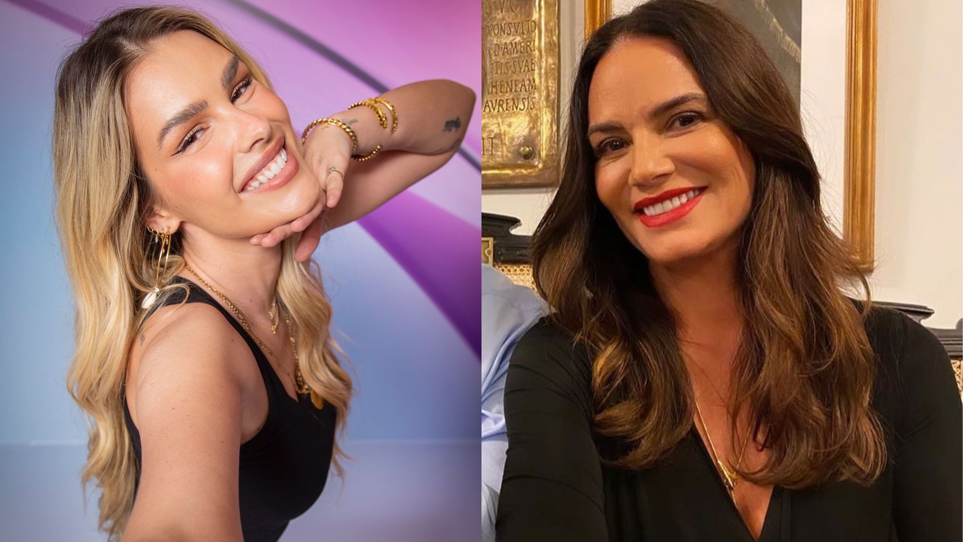 Yasmin e Luiza Brunet