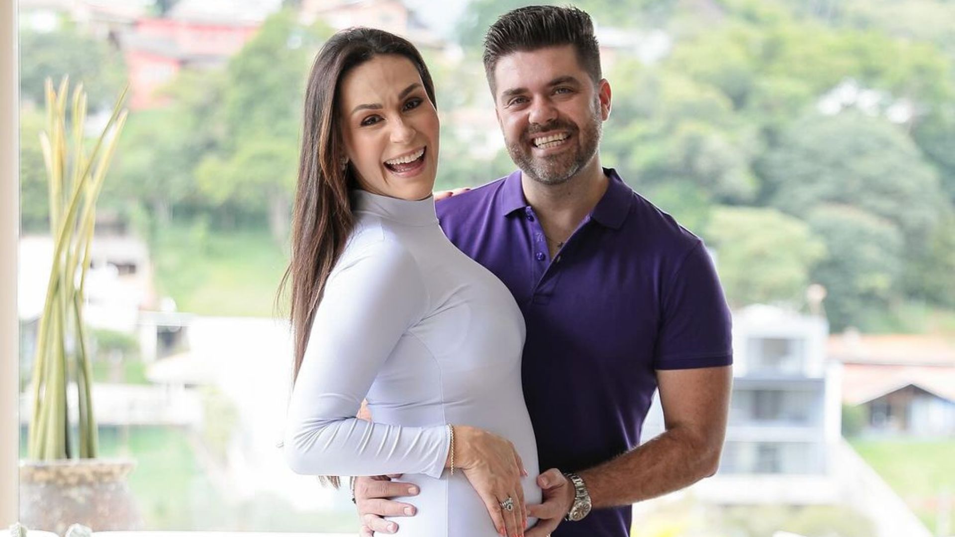 Nadja Haddad e Danilo Joan
