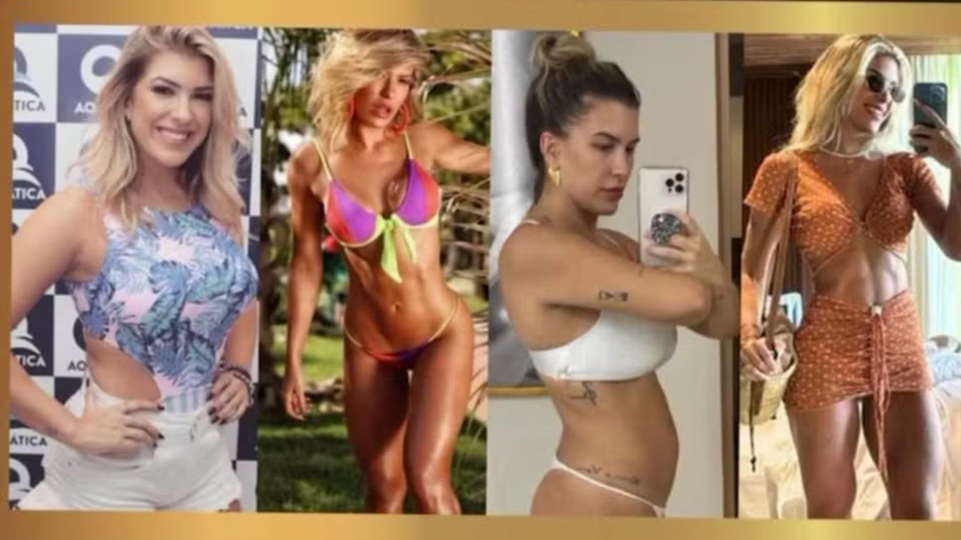 Lore Improta mostra a evolução do corpo