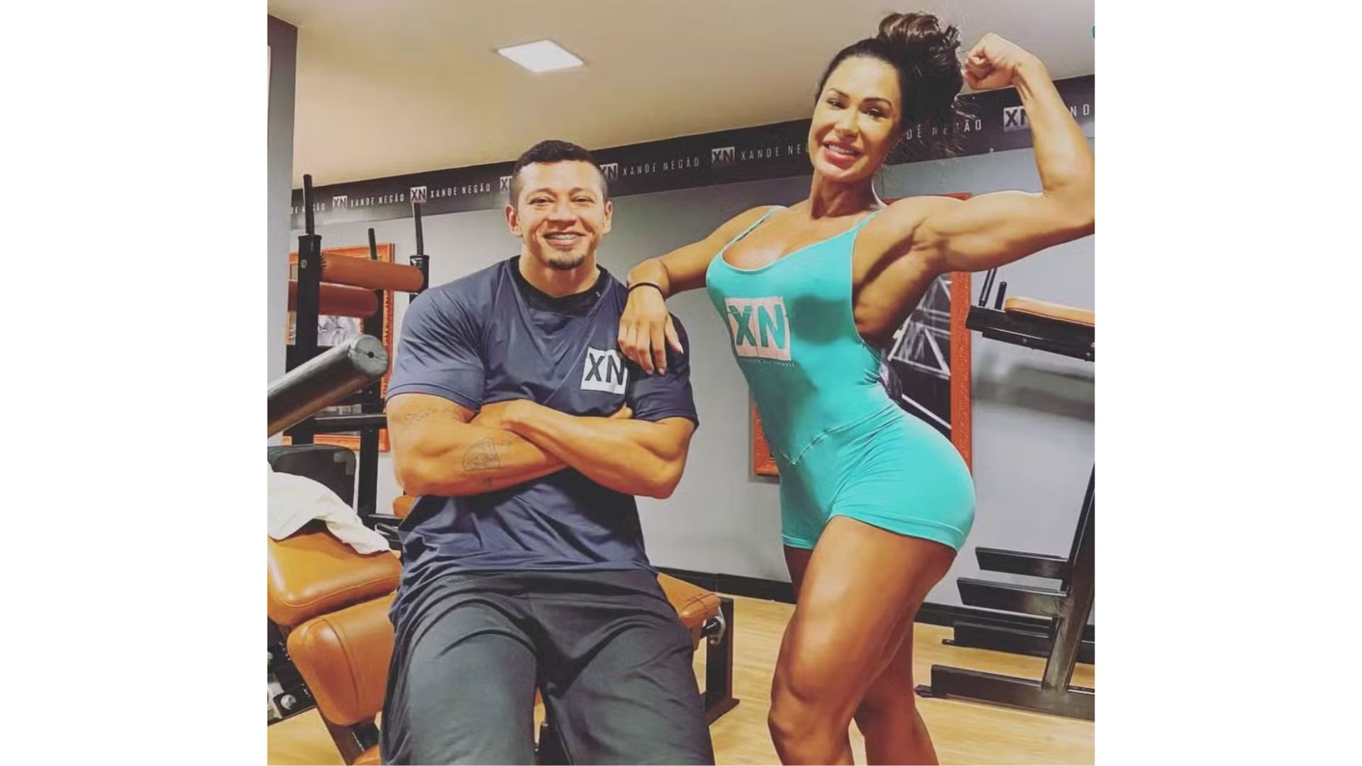 Gracyanne Barbosa e Gilson Oliveira