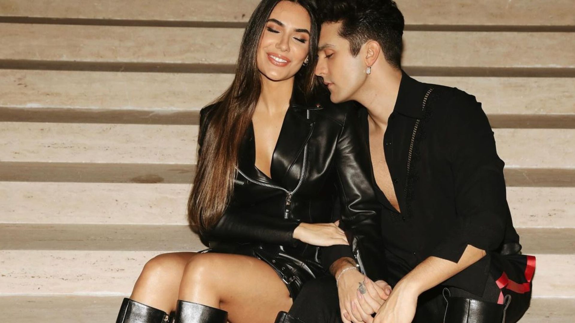 Jade Magalh&atilde;es e Luan Santana