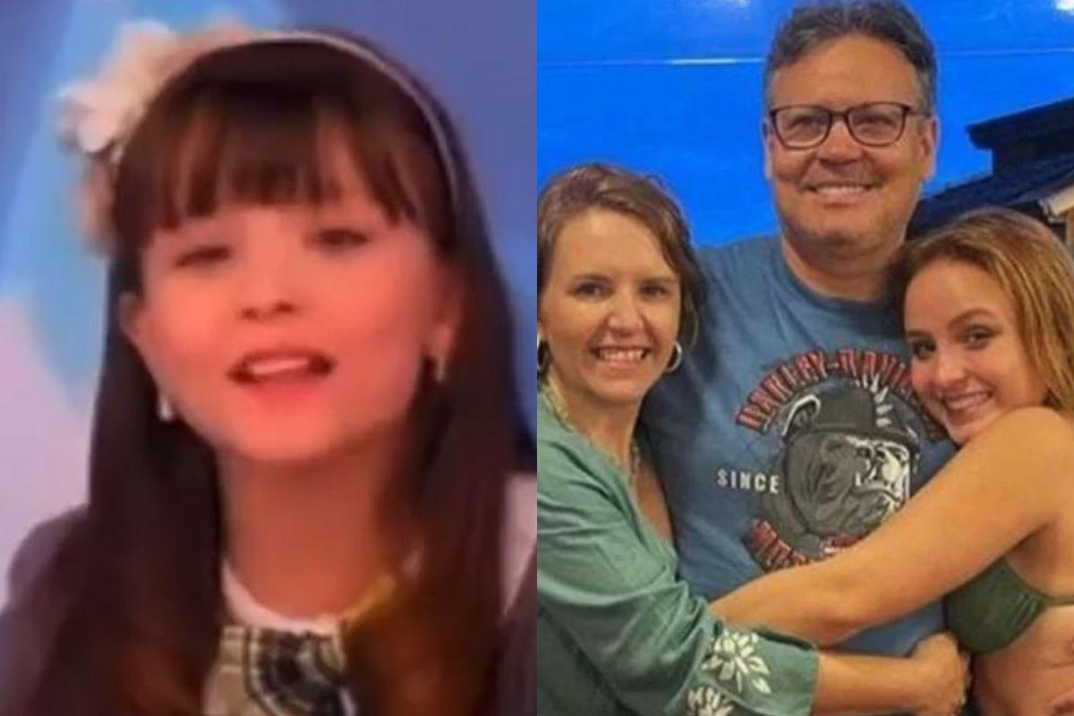 Larissa Manoela e os pais
