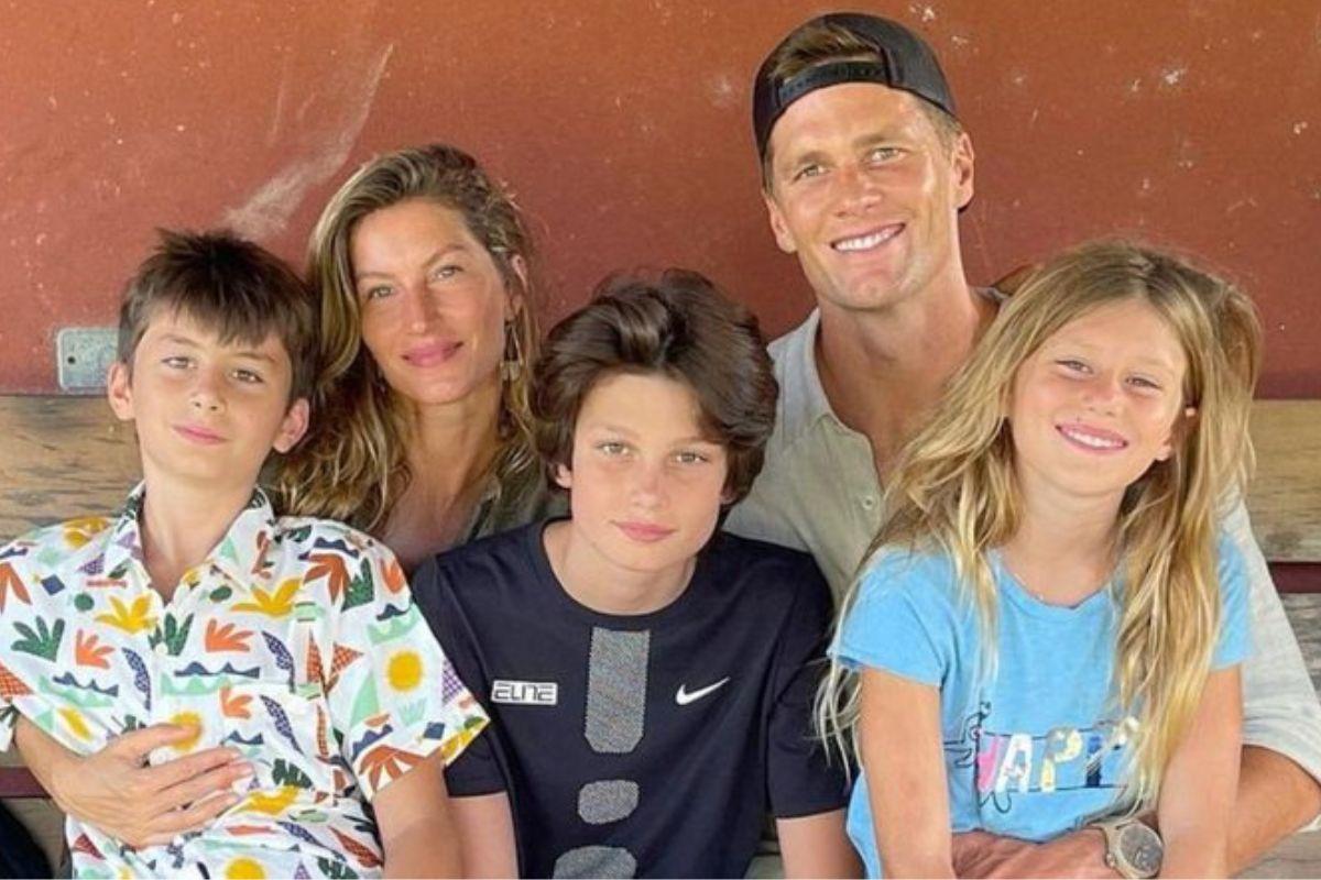 Gisele e família