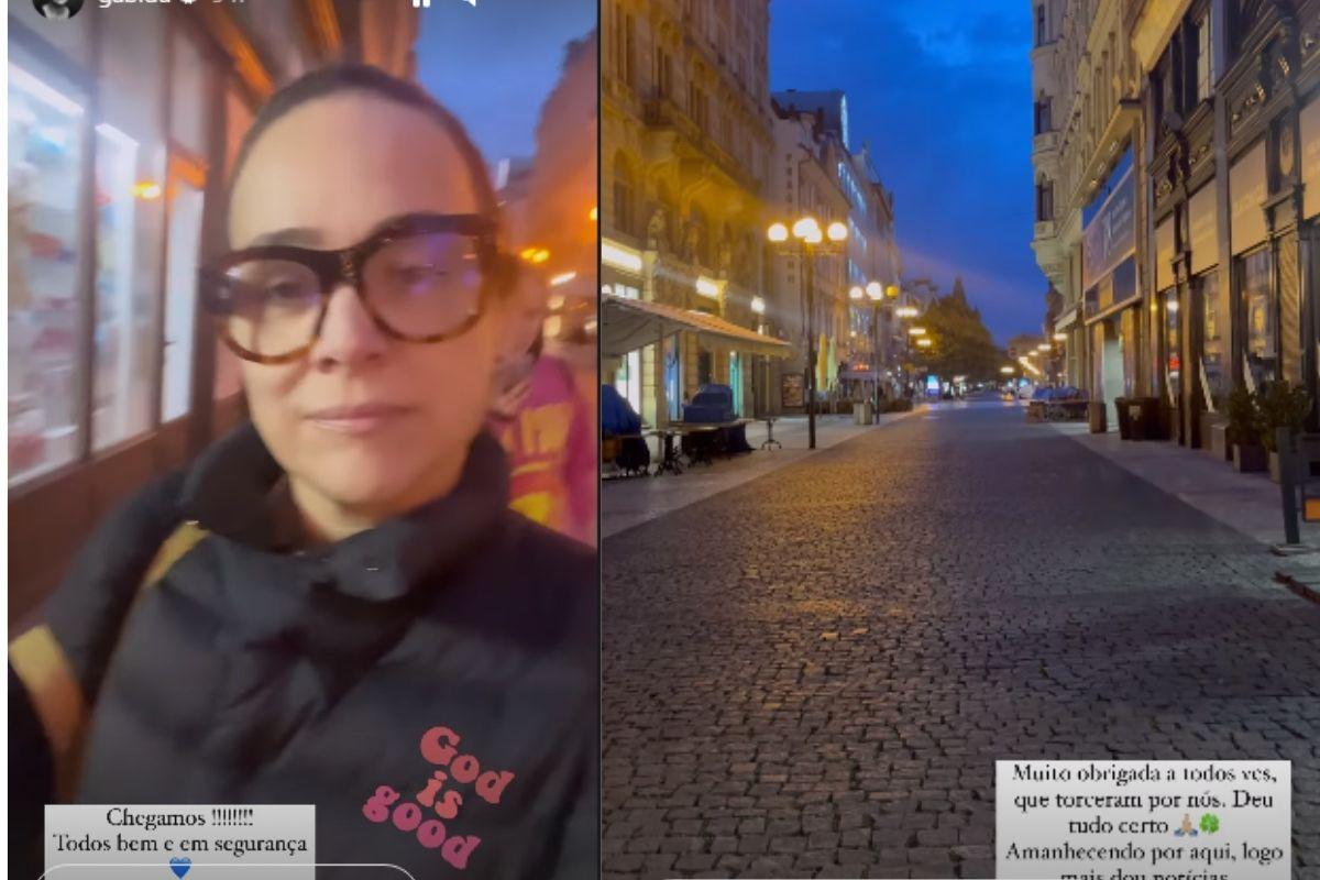 Gabriela Duarte consegue sair de Israel