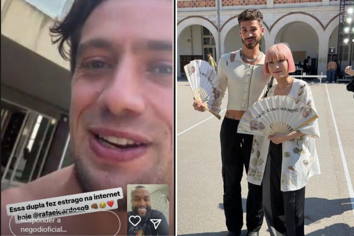João Guilherme é criticado por roupa e responde