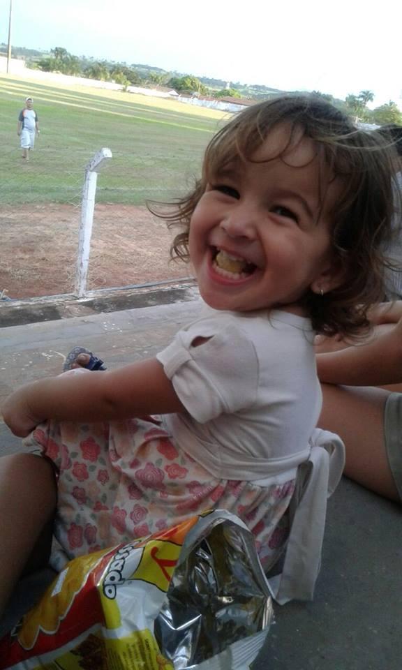 Alice, 2 anos, filha de Hallinny e Eliel