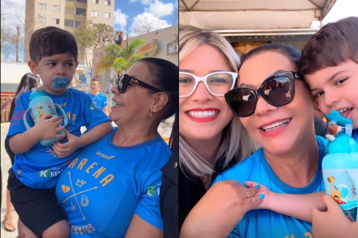 Mãe de Marília Mendonça, Dona Ruth, filho de Marília Mendonça, Léo, sósia de Marília Mendonça