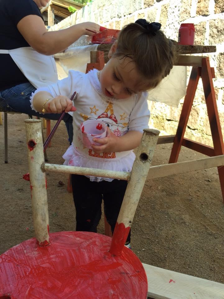 Julia, 2 anos, filha de Andresa e Paulo