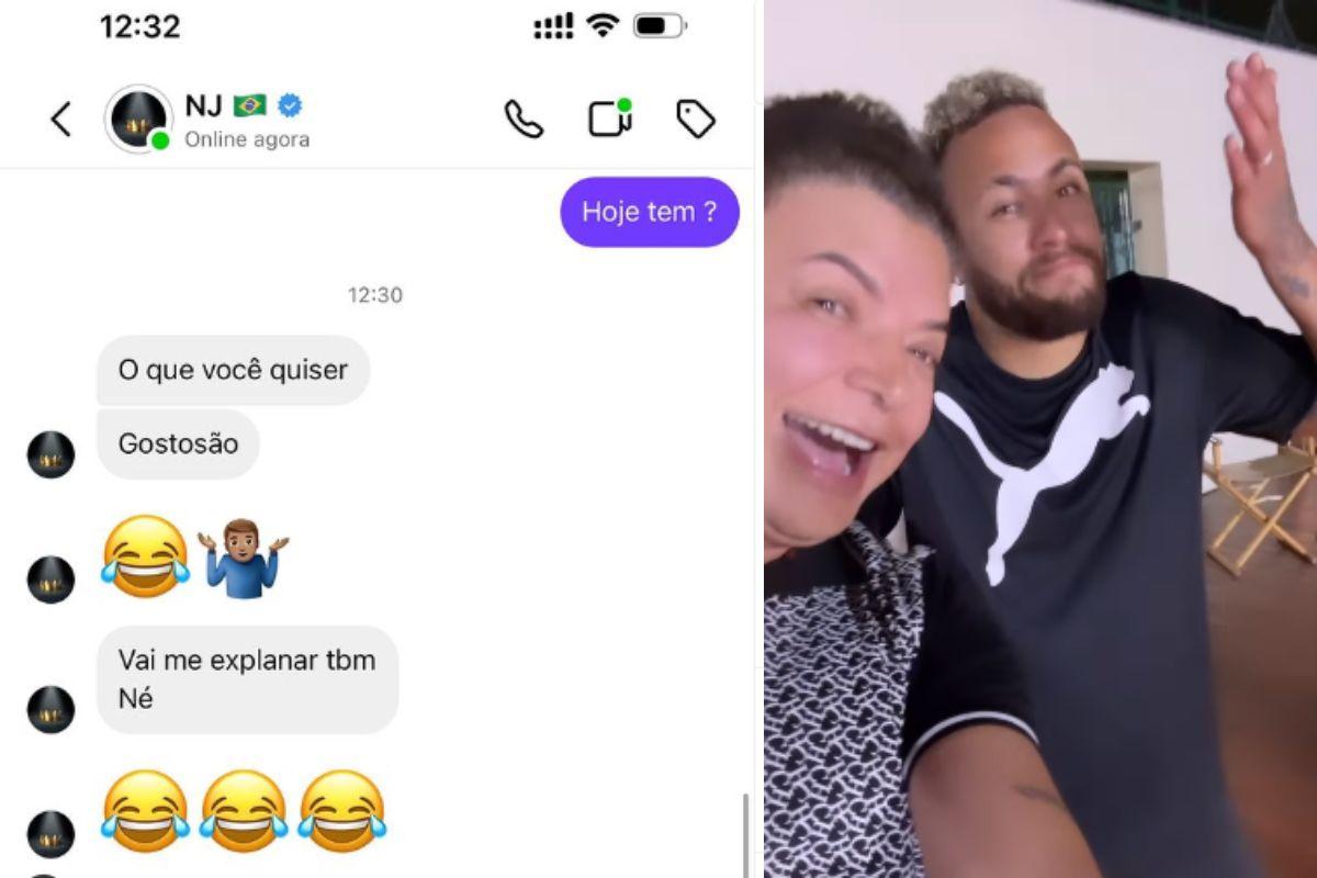 Neymar e David Brazil ironizam novos casos de traição