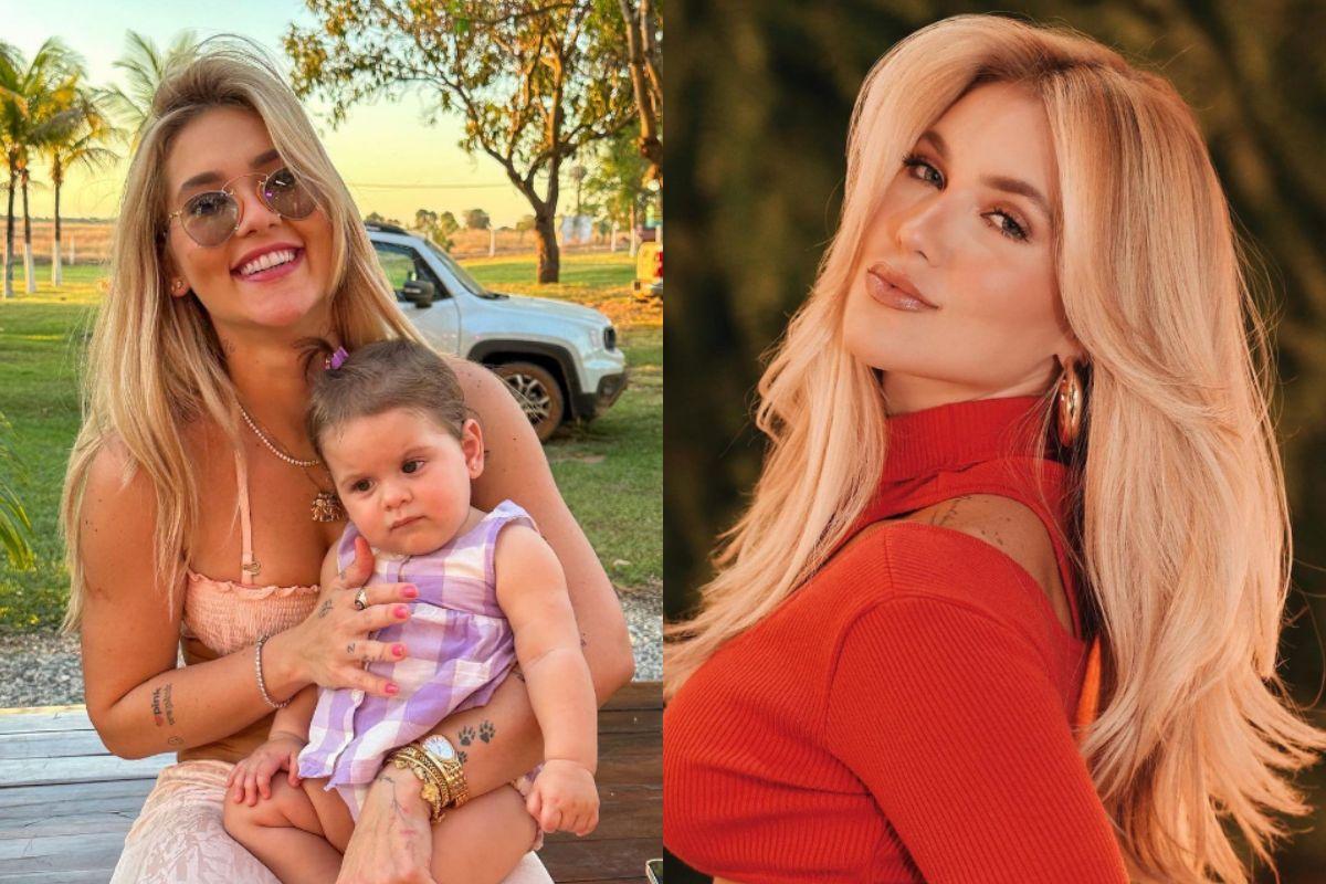 Após polêmicas de 'filha preferida', Virginia posta declaração para Maria Flor: "Parece que foi desenhada"