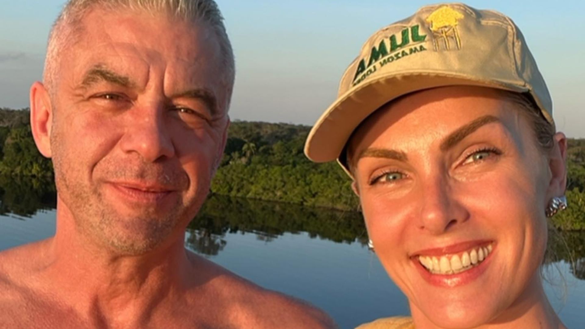 Ana Hickmann e marido