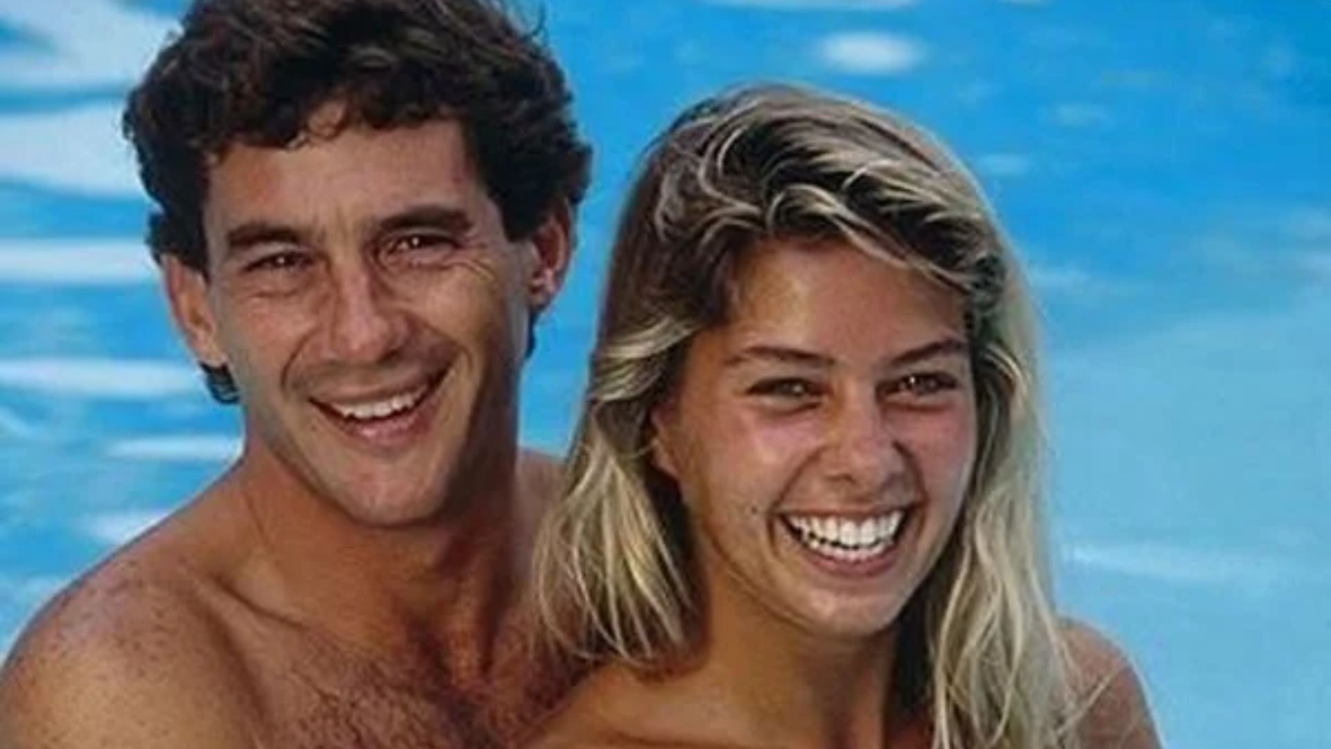 Adriane Galisteu e Ayrton Senna