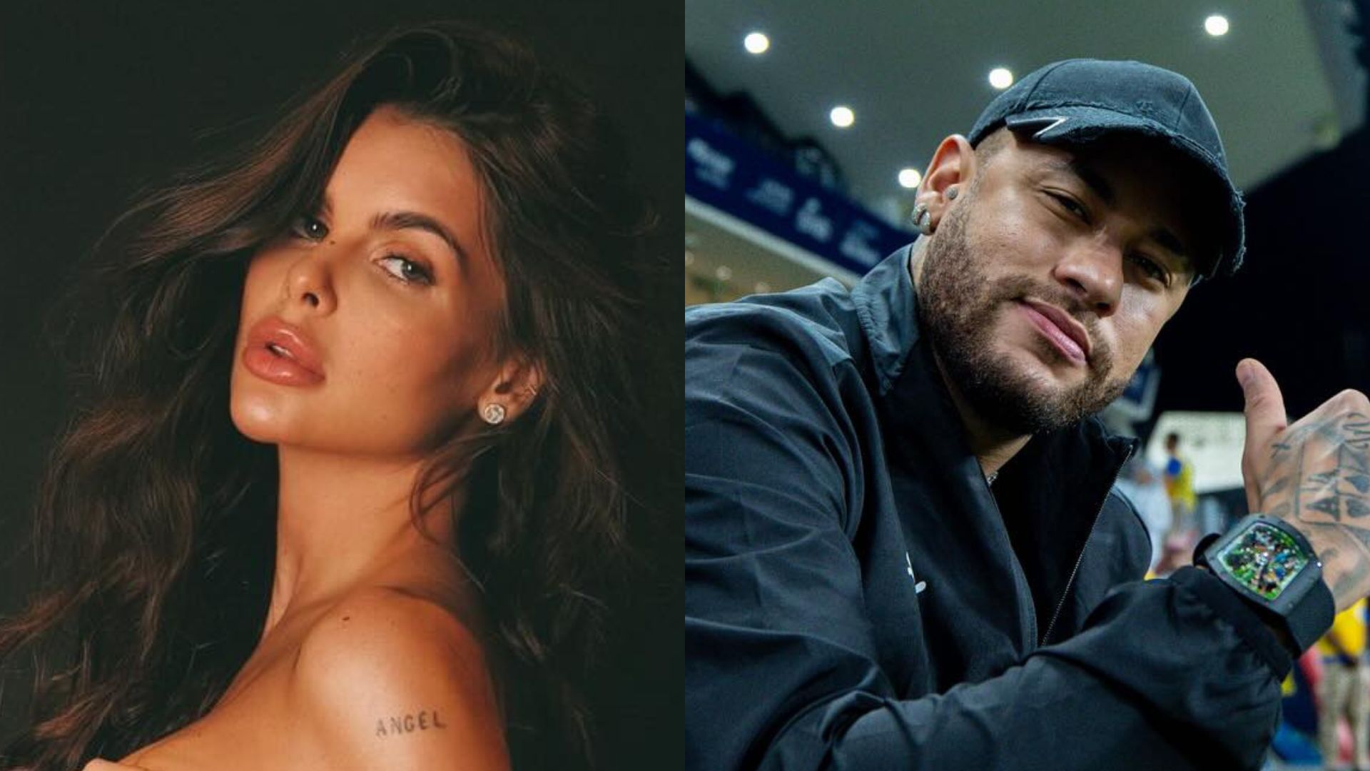 Neymar, Modelo que estaria grávida de Neymar