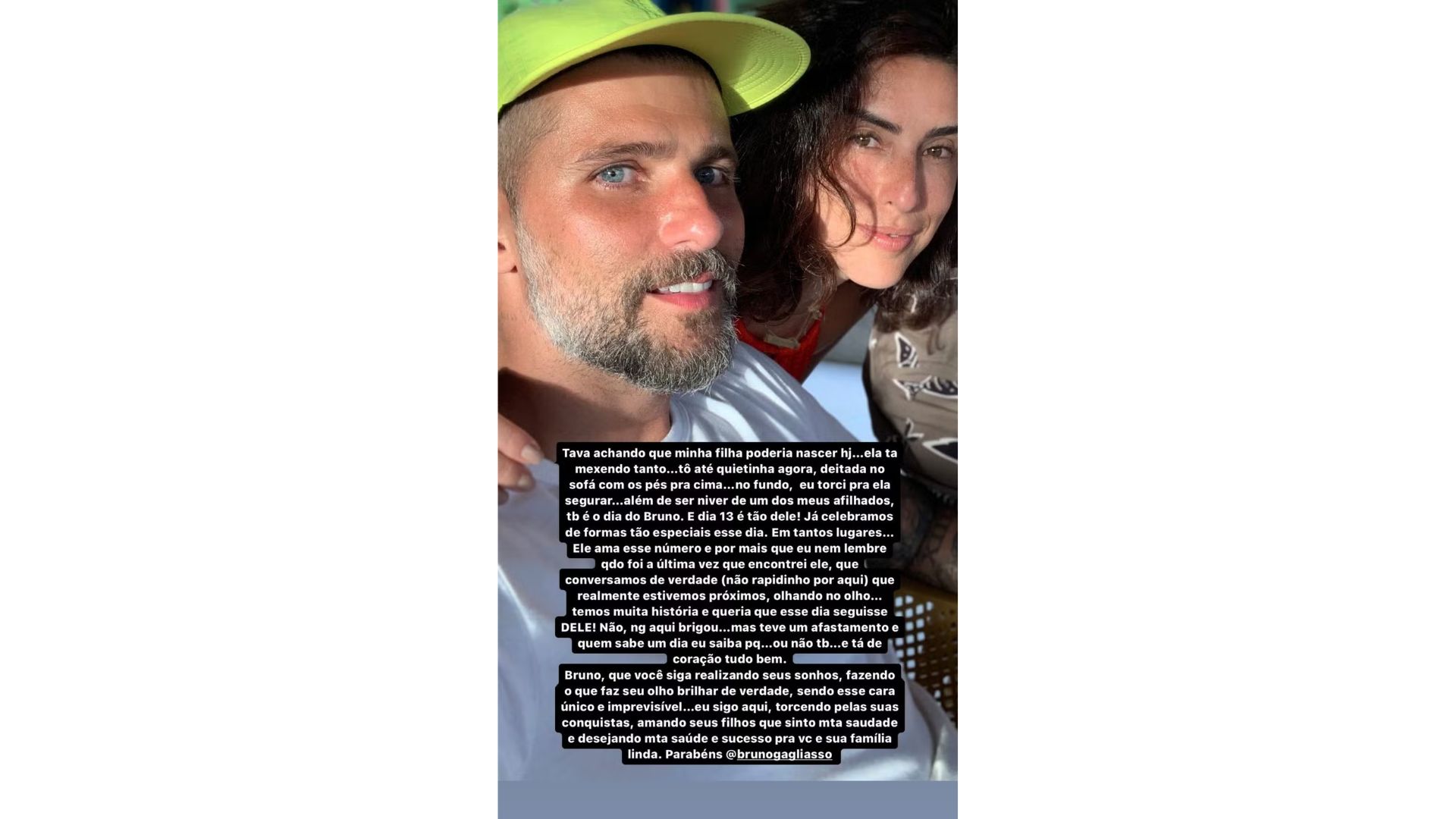 Fernanda Paes Leme e Bruno Gagliasso