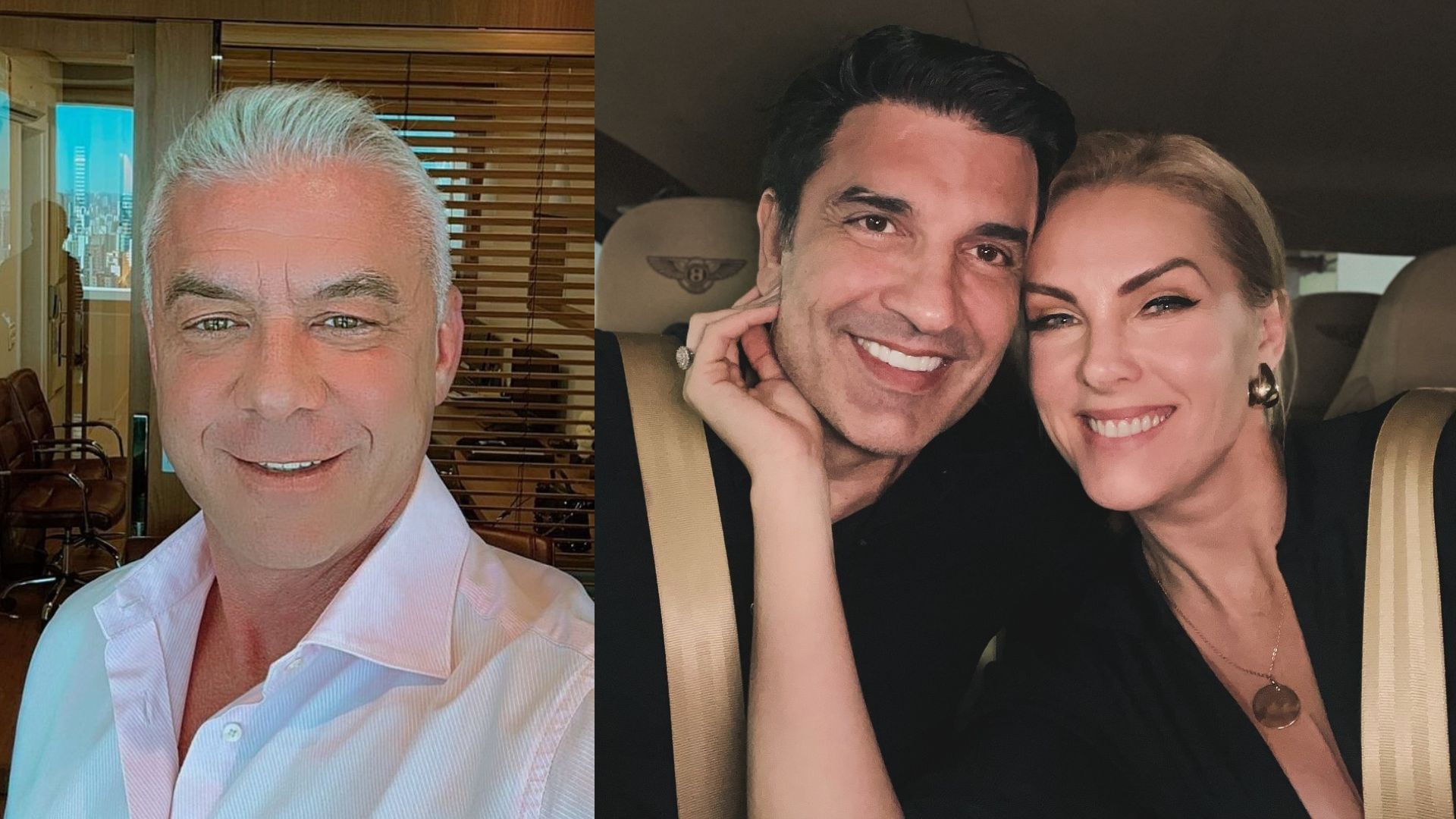 Alexandre Correa, Ana Hickmann e Edu Guedes