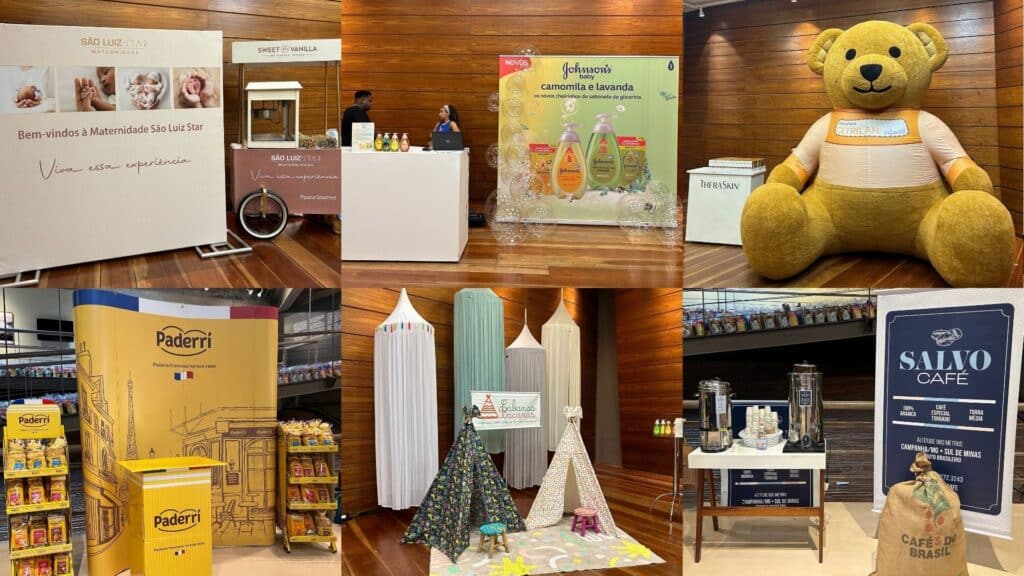 Ativações do 18º Seminário Internacional Pais&Filhos: Maternidade São Luiz Star, Johnson's Baby, Theraskin, Paderrí, Cabanas Bacanas e Salvo Café (Fotos: Pais&Filhos)