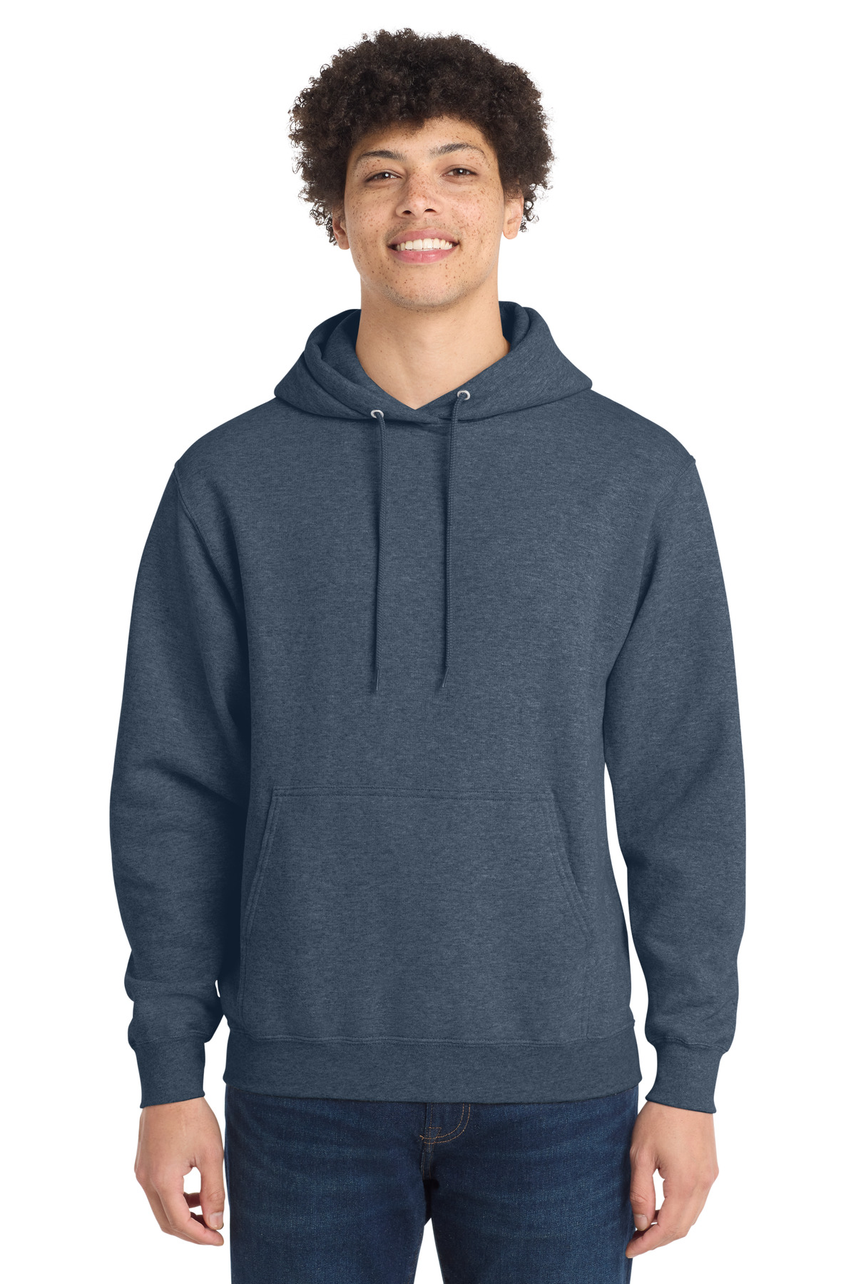 Port & Co PC78HT — Heather Navy