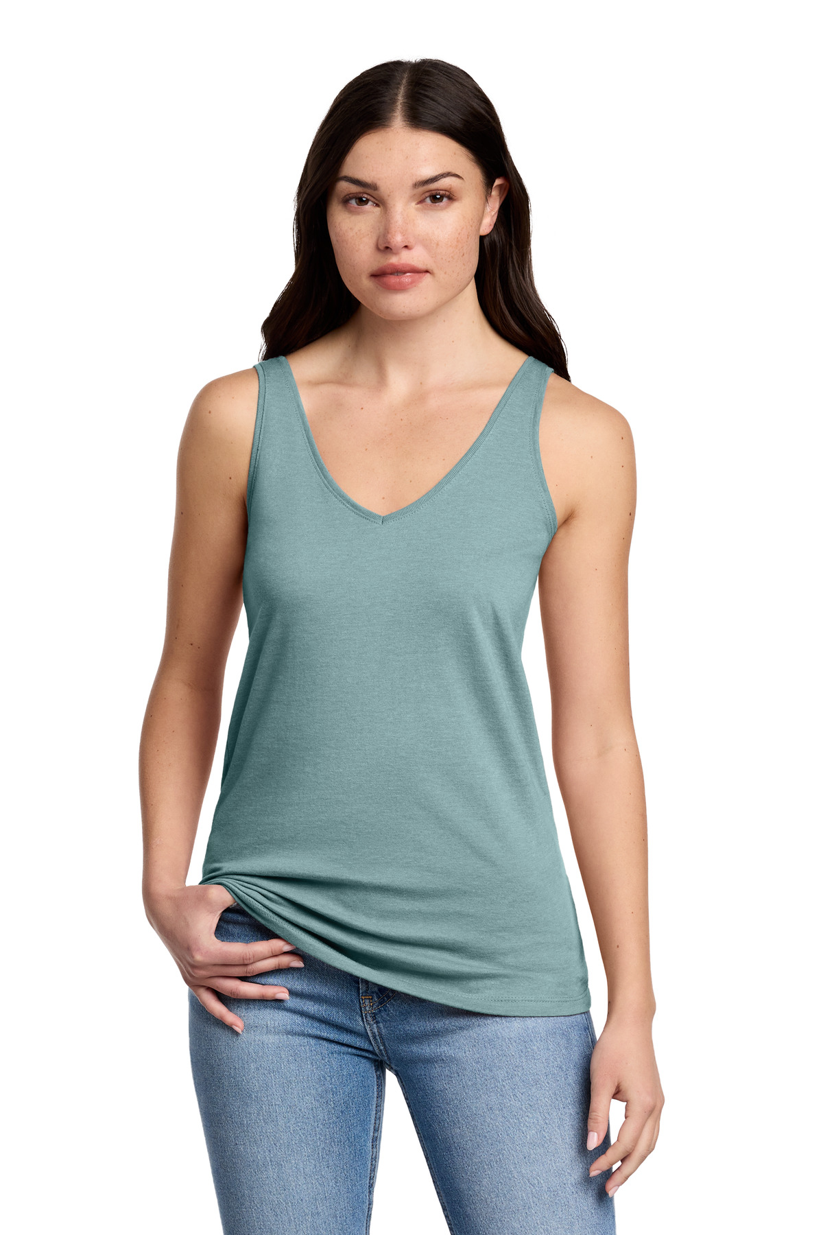 District DT154 — Heathered Eucalyptus Blue