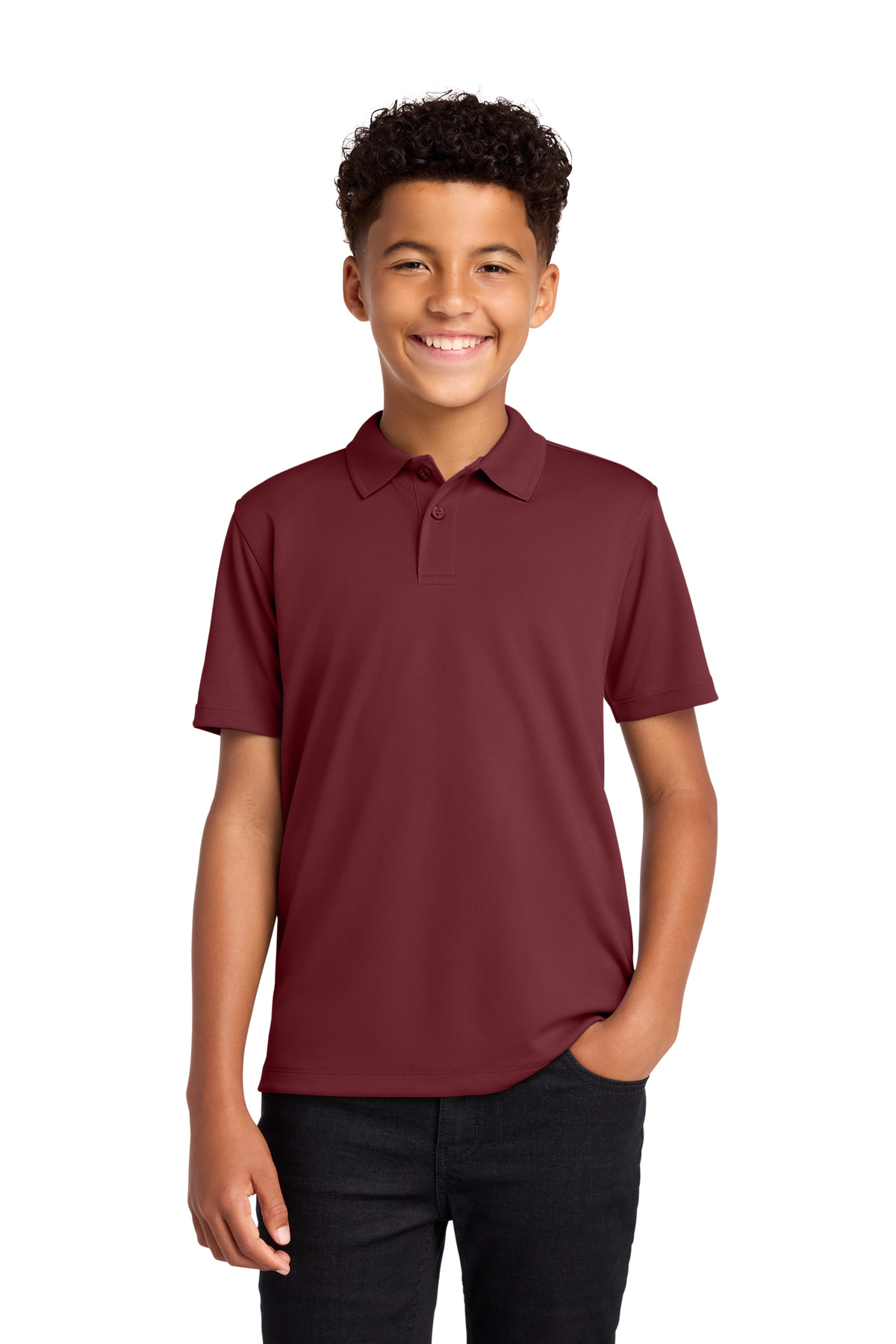 Port Authority Y110 — Burgundy
