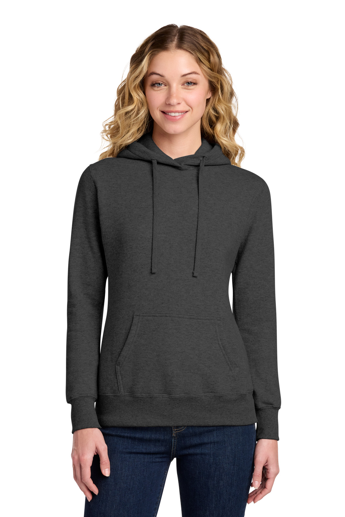 Port & Co LPC78H — Dark Heather Grey