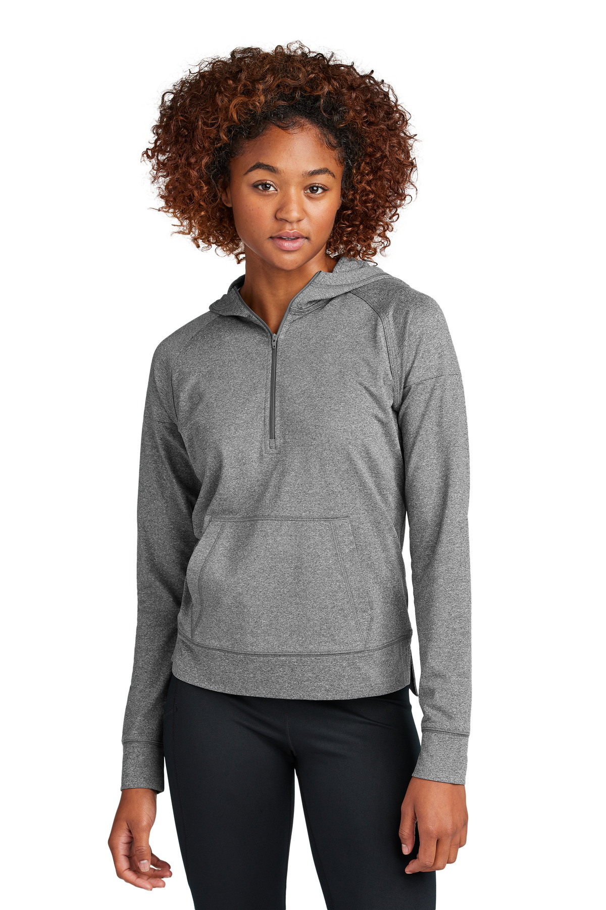 Sport-Tek LST856 — Charcoal Heather Grey