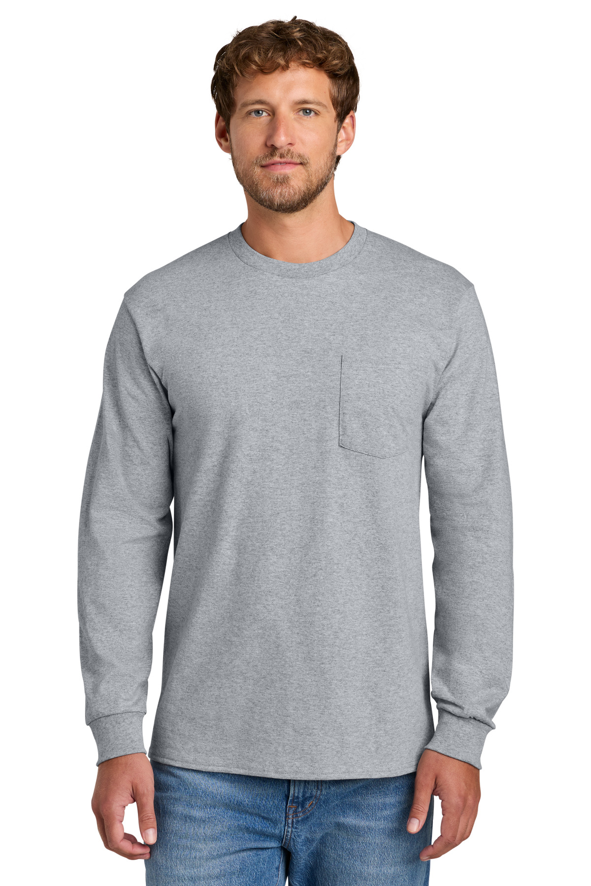 Port & Co PC61LSPT — Athletic Heather