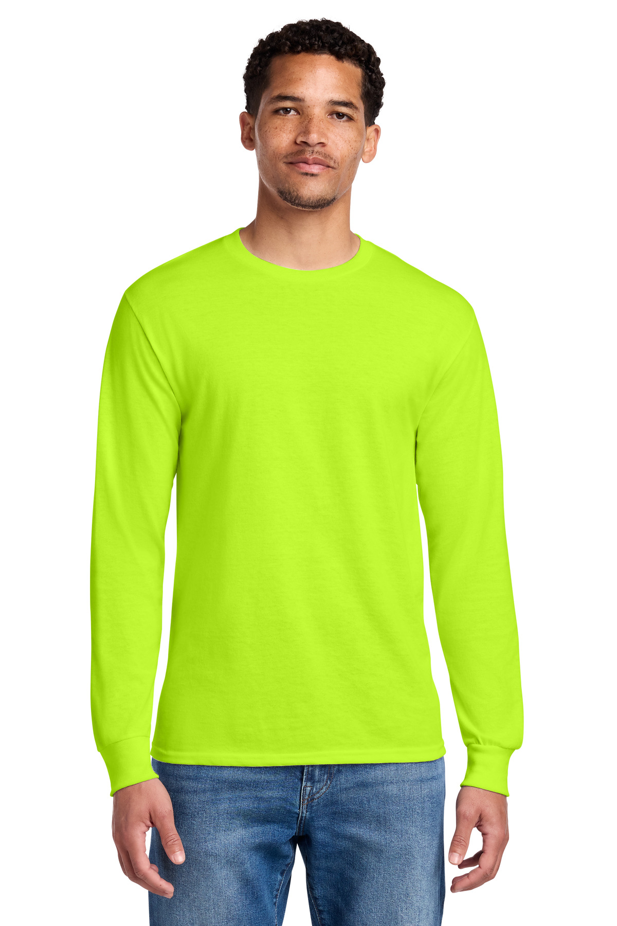 Jerzees 29LS — Safety Green