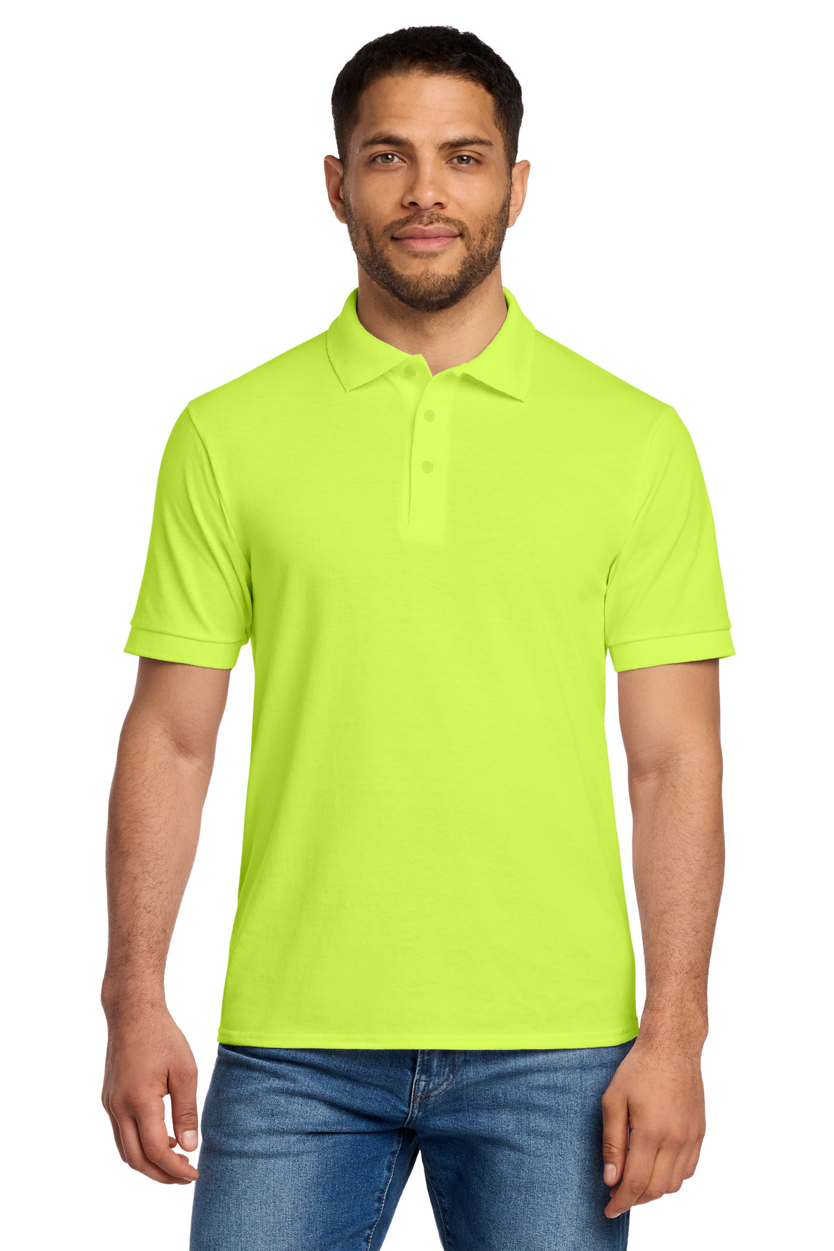 Port & Co KP55 — Safety Green front
