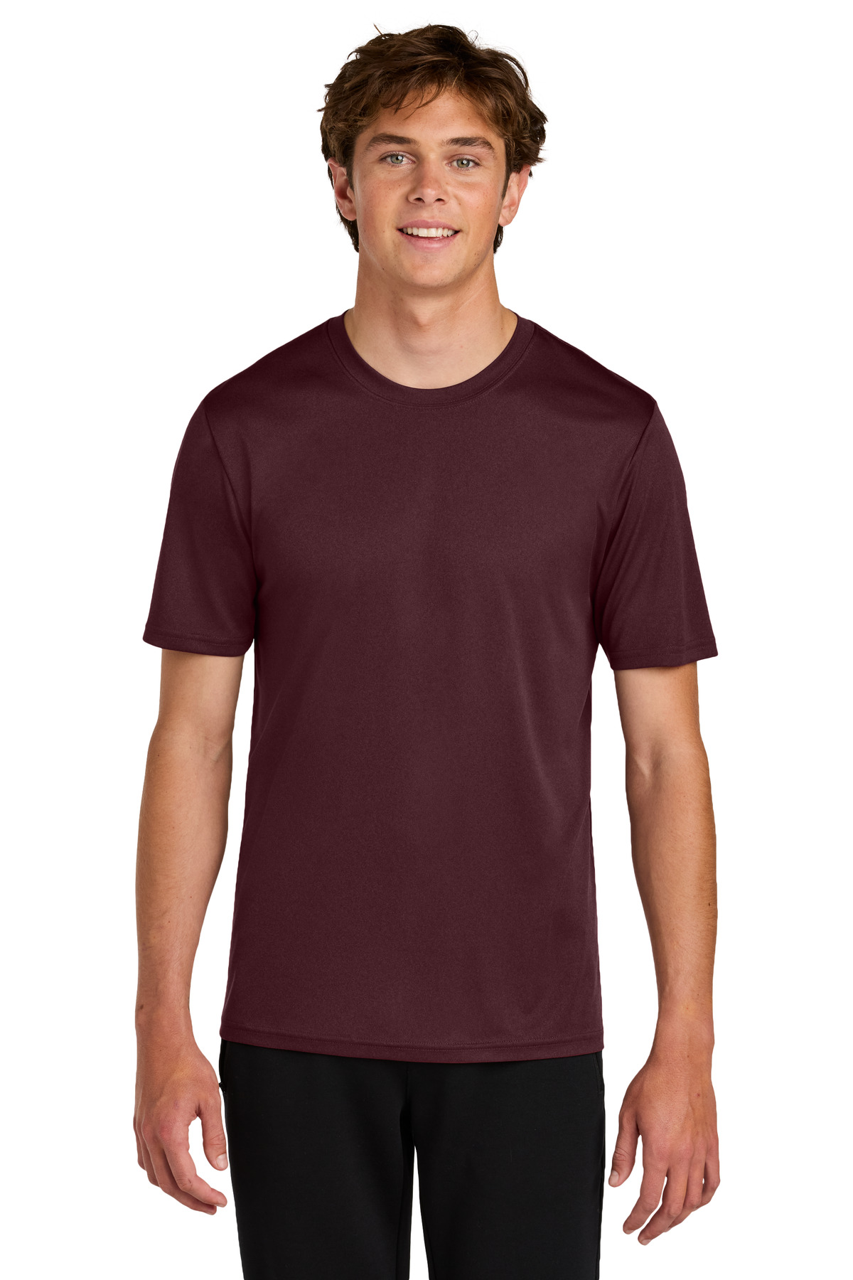 Port & Co PC390 — Vintage Athletic Maroon front