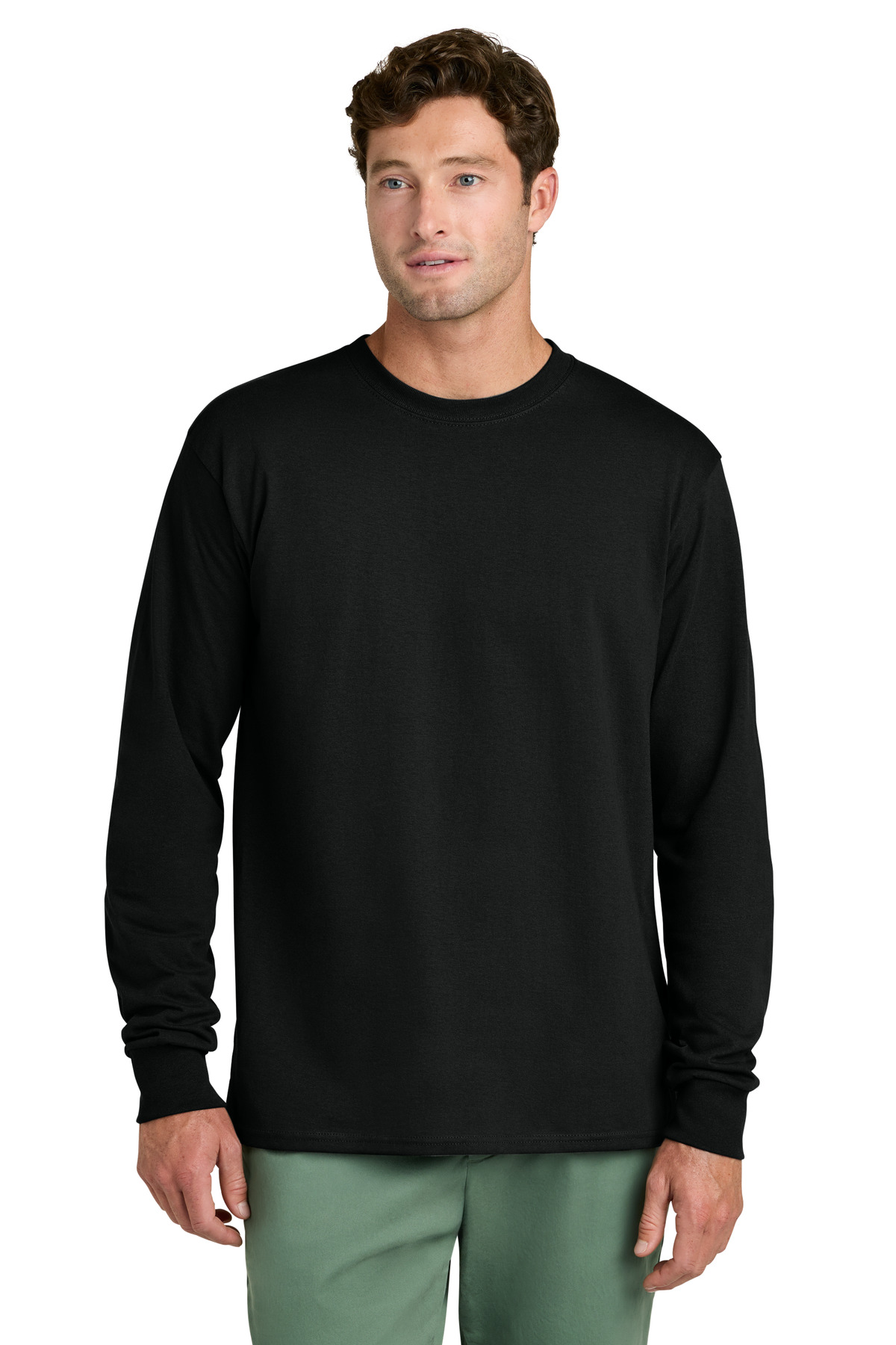 Port & Co PC54LS — Jet Black