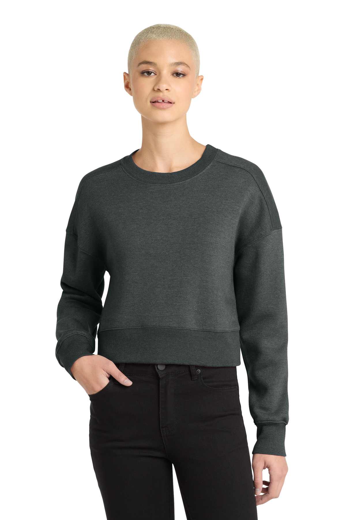 District DT1105 — Heathered Charcoal