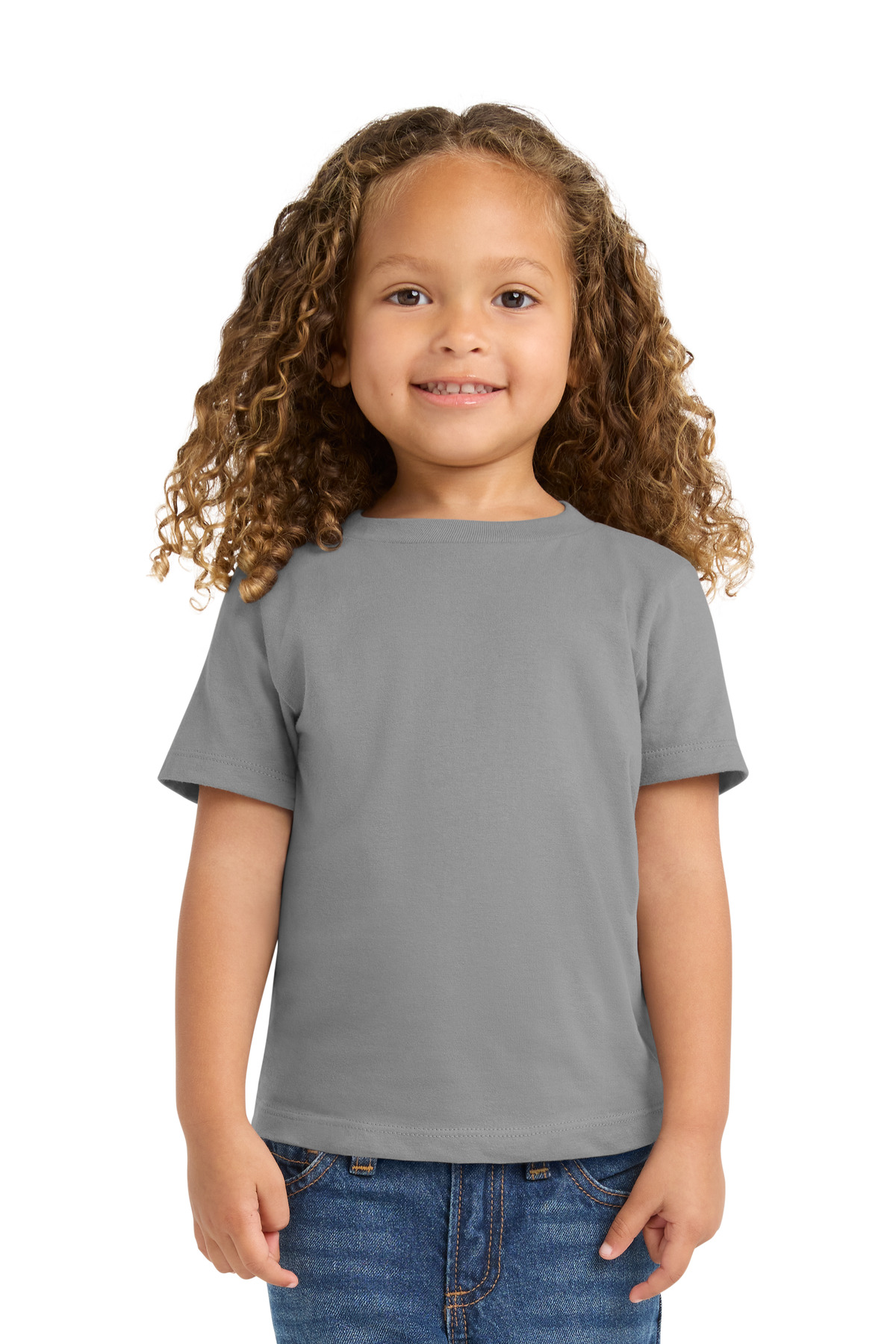 Port & Co PC450TD — Medium Grey