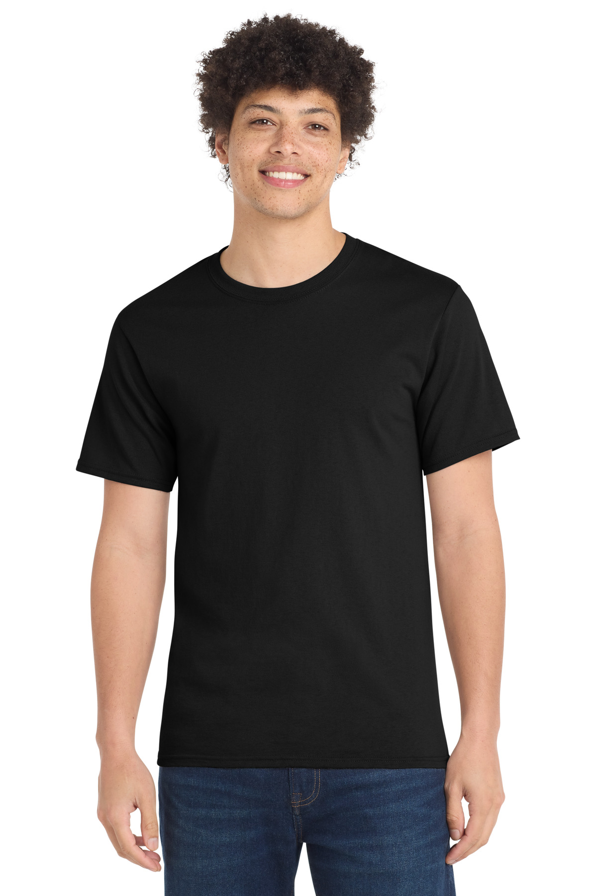 Port & Co PC61T — Jet Black