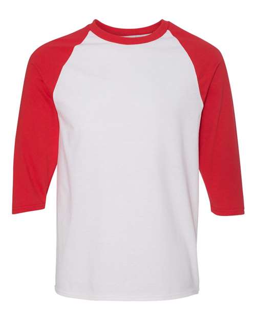 Gildan 5700 — White Red
