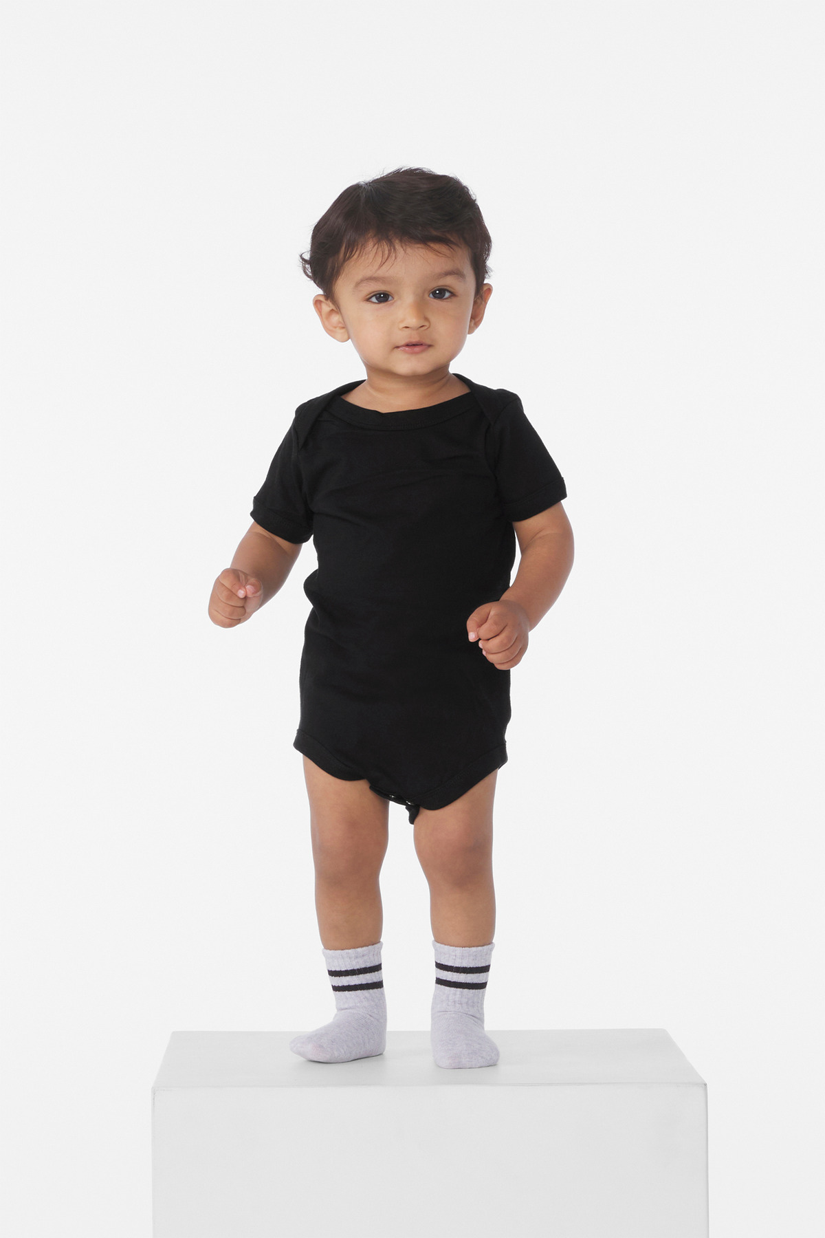 BELLA + CANVAS 100B — Black front