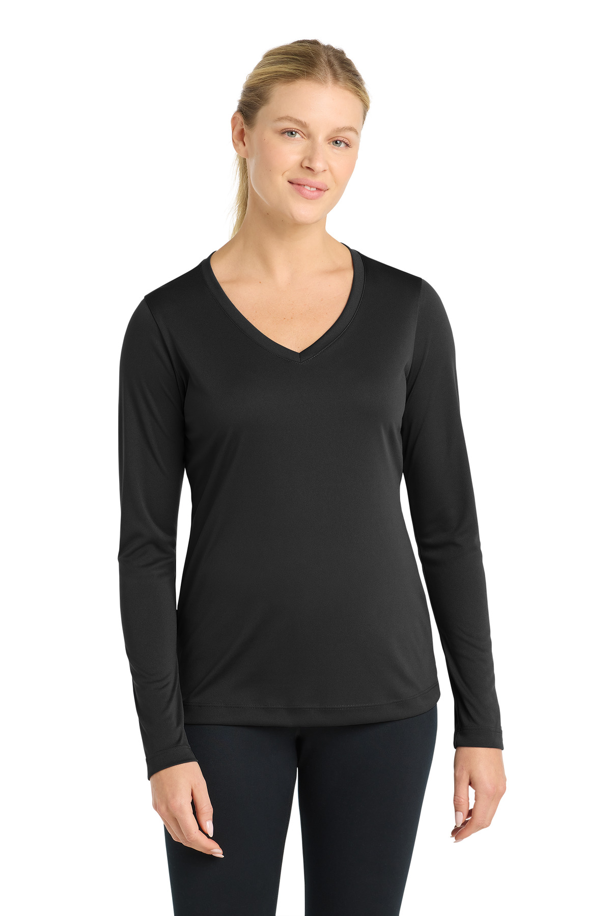 Sport-Tek LST353LS — Black
