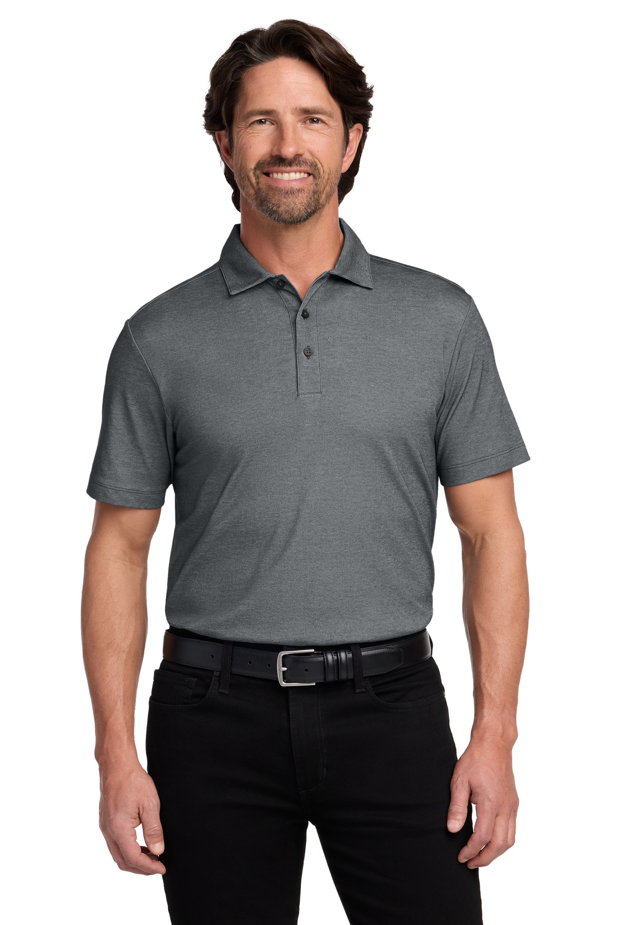 Port Authority K830 — Charcoal Heather front