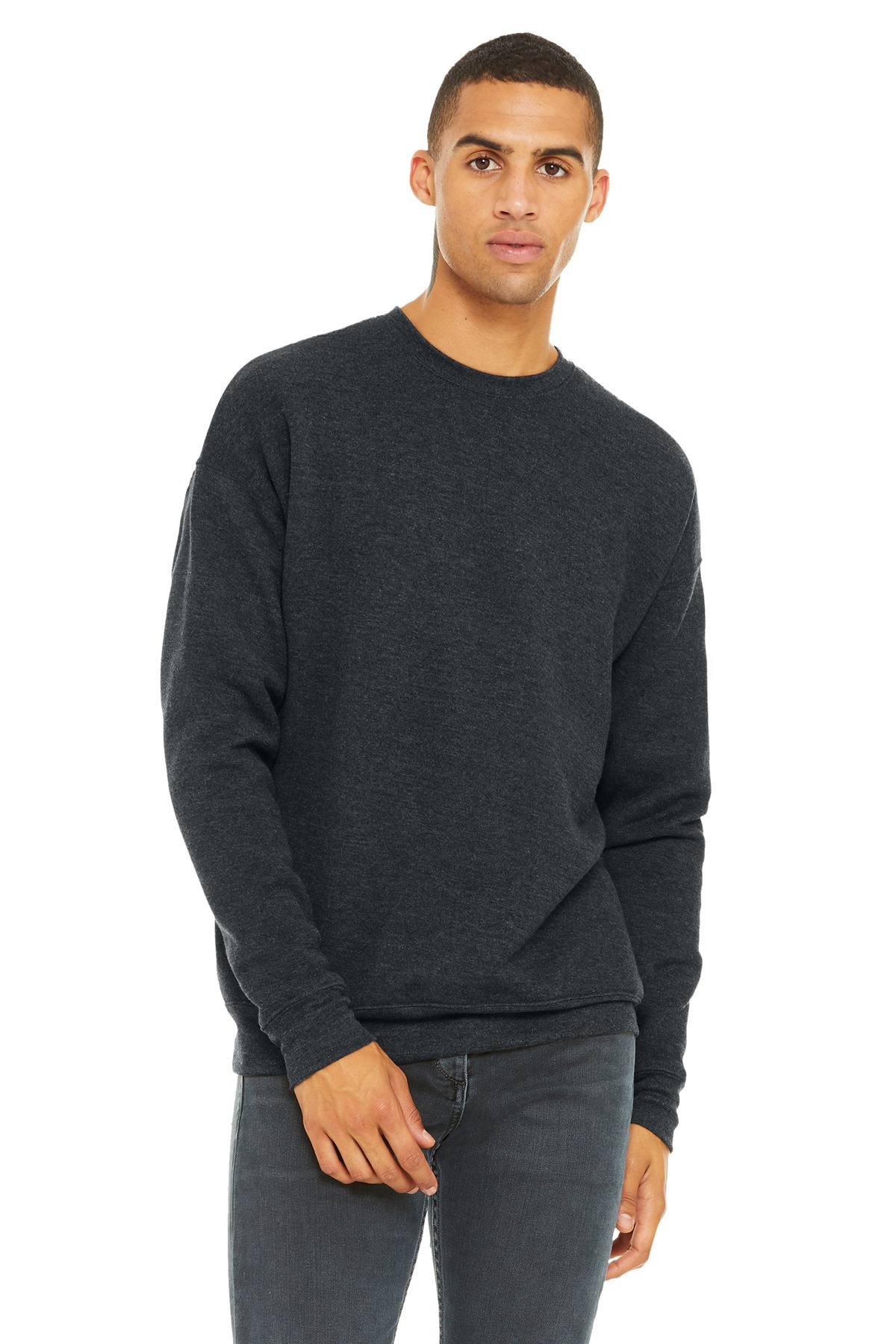 BELLA + CANVAS 3945 — Dark Heather Grey