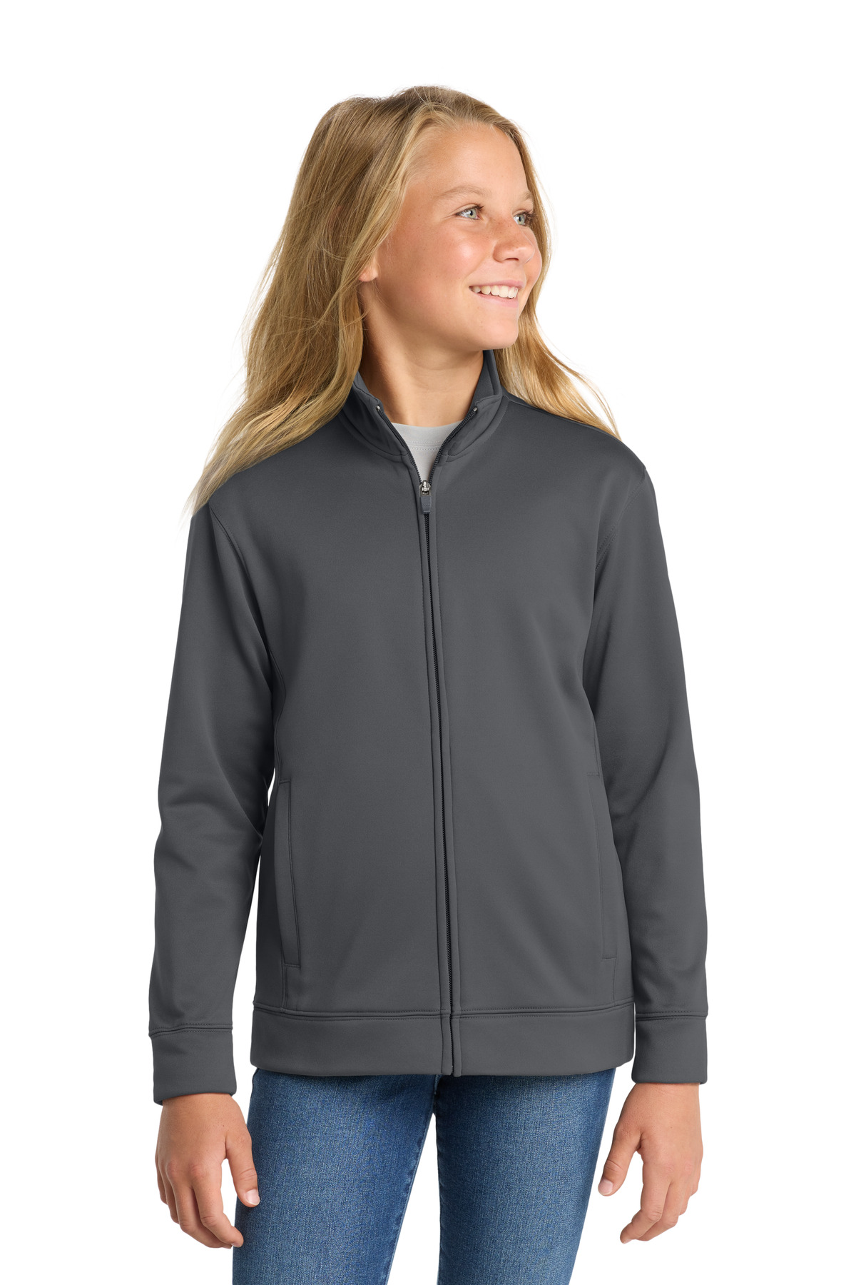 Sport-Tek YST241 — Dark Smoke Grey