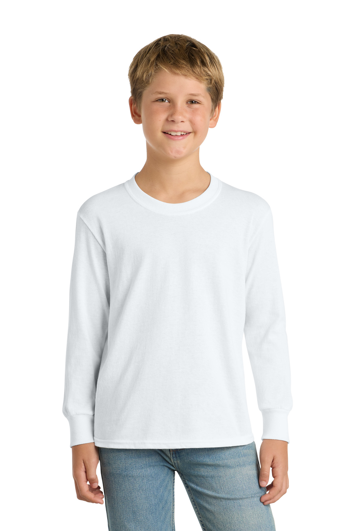 Port & Co PC54YLS — White