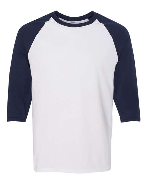 Gildan 5700 — White Navy