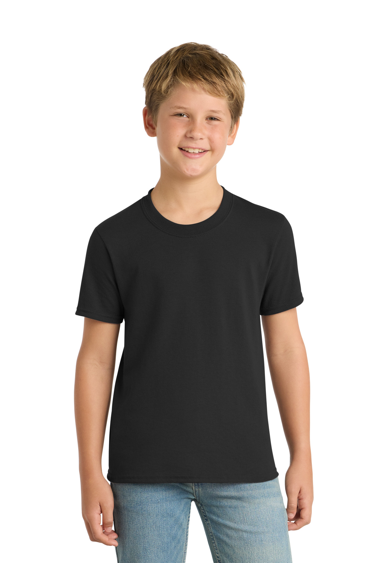 Port & Co PC55Y — Jet Black