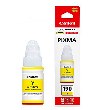 TINTA CANON 190 AMARILLA