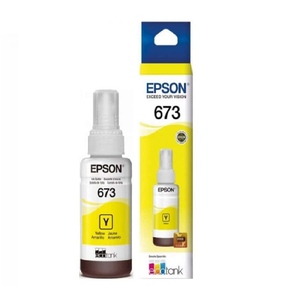 TINTA EPSON 673 AMARILLA