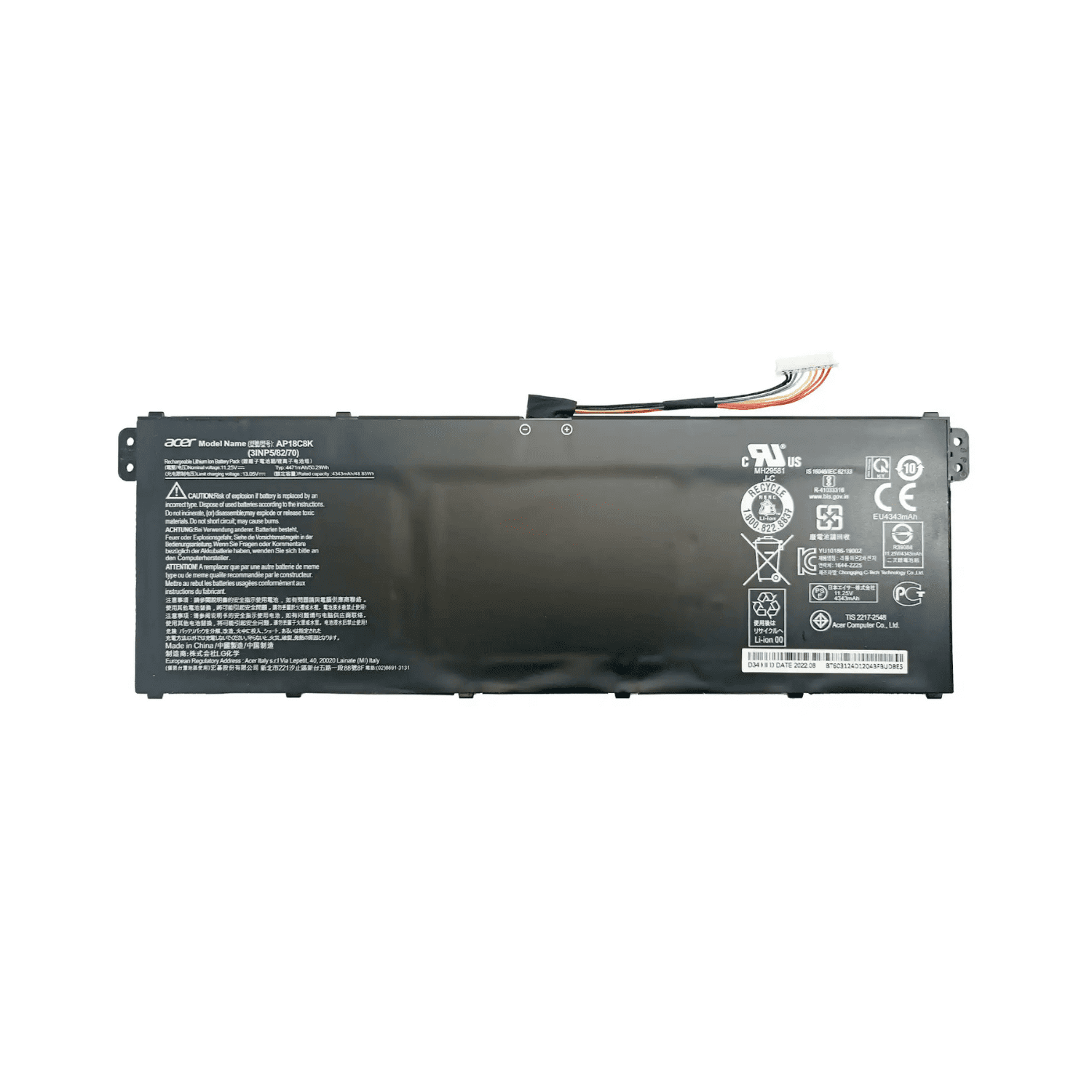 BATERÍA PORTÁTIL ACER