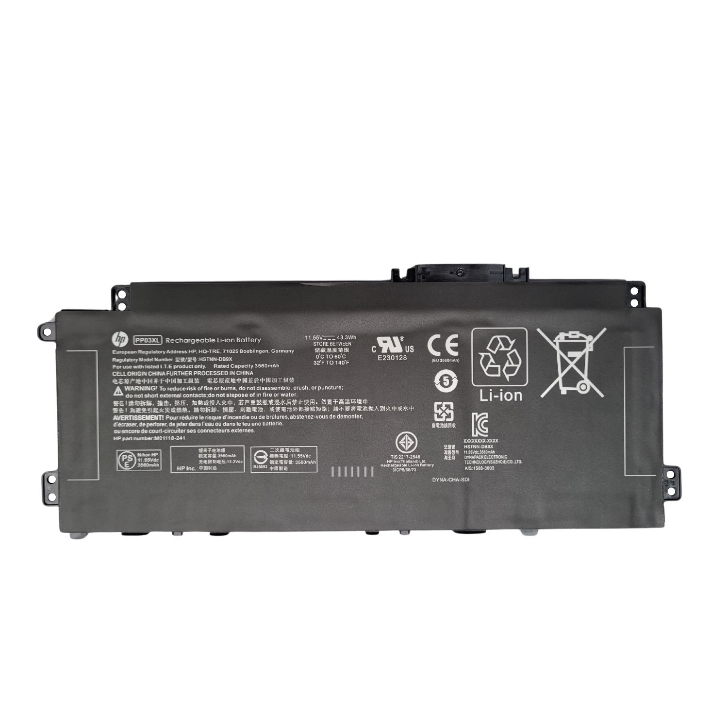 BATERÍA PORTÁTIL HP
