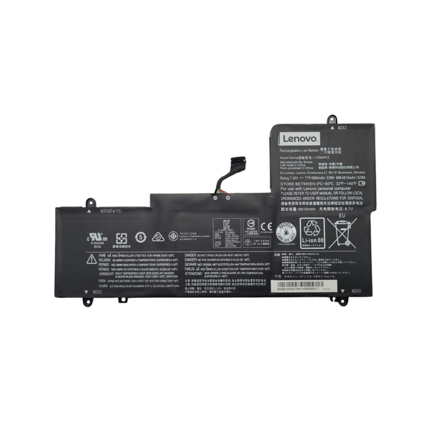 BATERÍA PORTÁTIL LENOVO