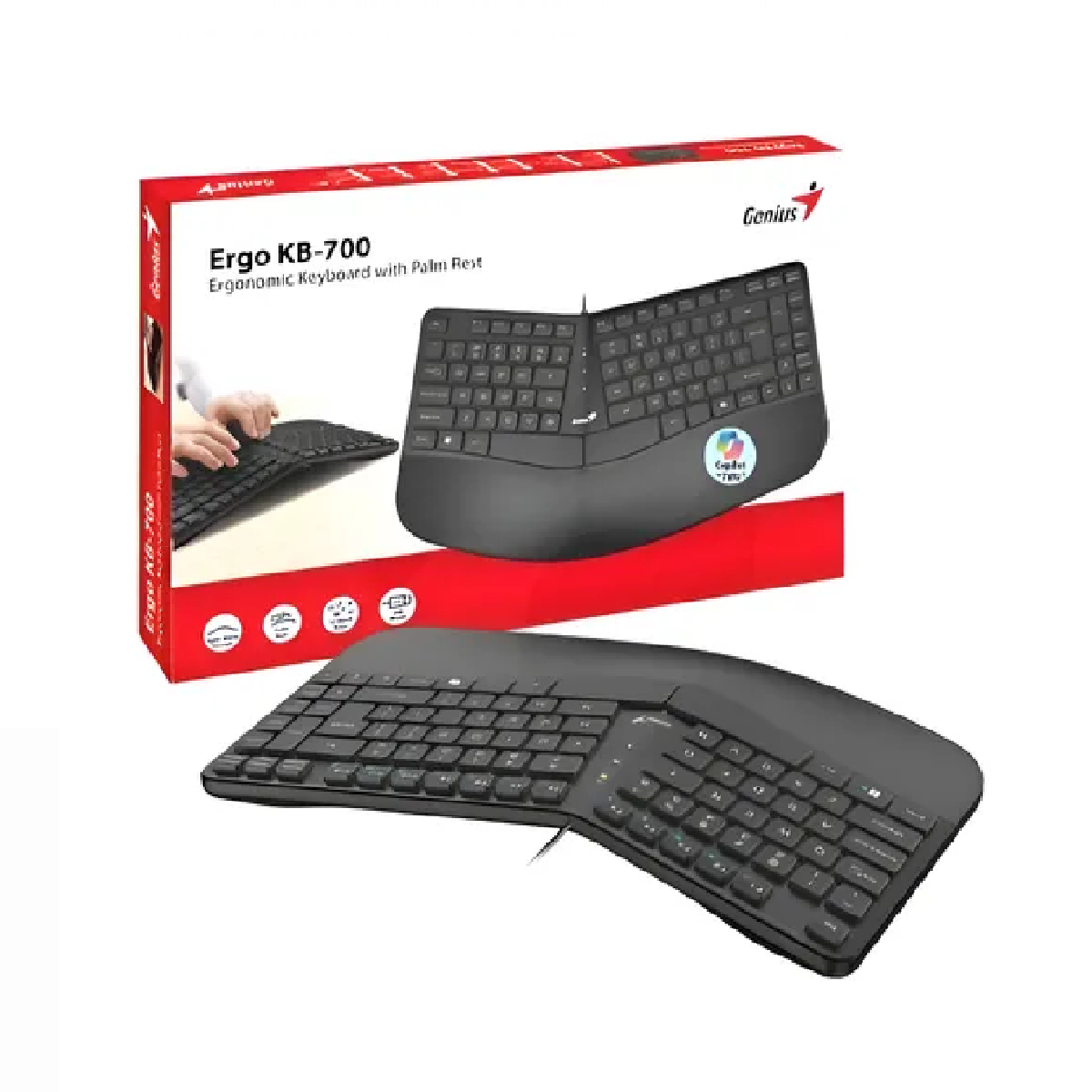 TECLADO GENIUS ERGO
