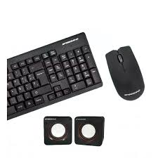 COMBO TECLADO + MOUSE + PARLANTES